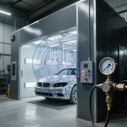 汽车烤漆房检测